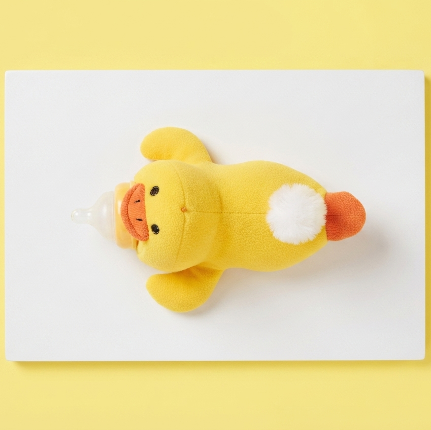 Kiddlan Duck Plush Bottle Warmer